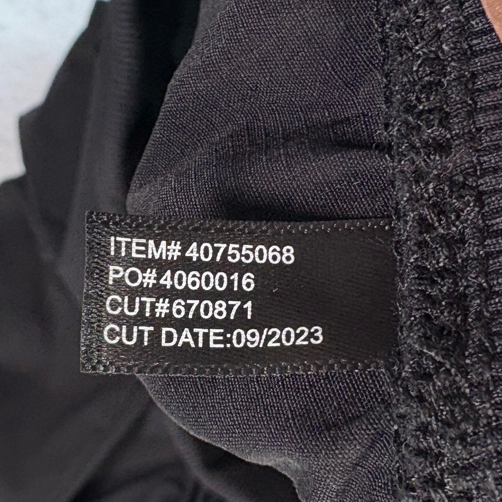 Torrid Happy Camper Black Nylon Ruched Jogger Pants Size 1 40755068 - Picture 6 of 8